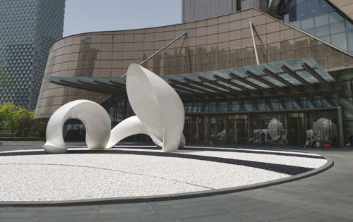 君康人寿大厦正门